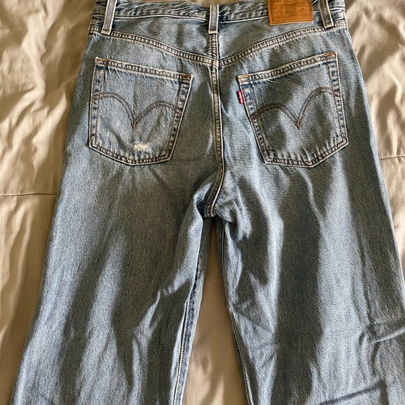 Levis Ribcage Jeans Straight Ankle W28 L29 - Picture 2 of 16